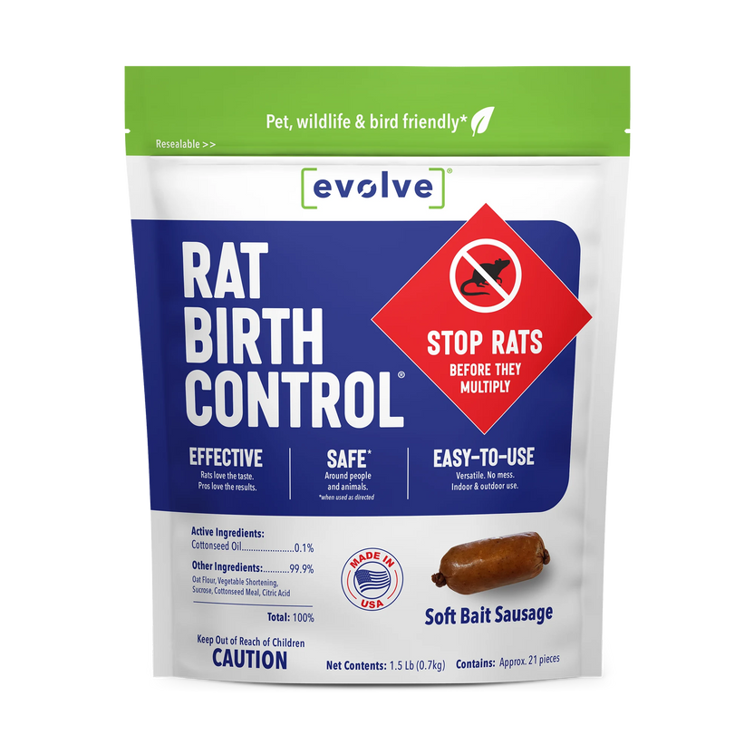 SenesTech Evolve Rat Birth Control 1.5 lb pouch